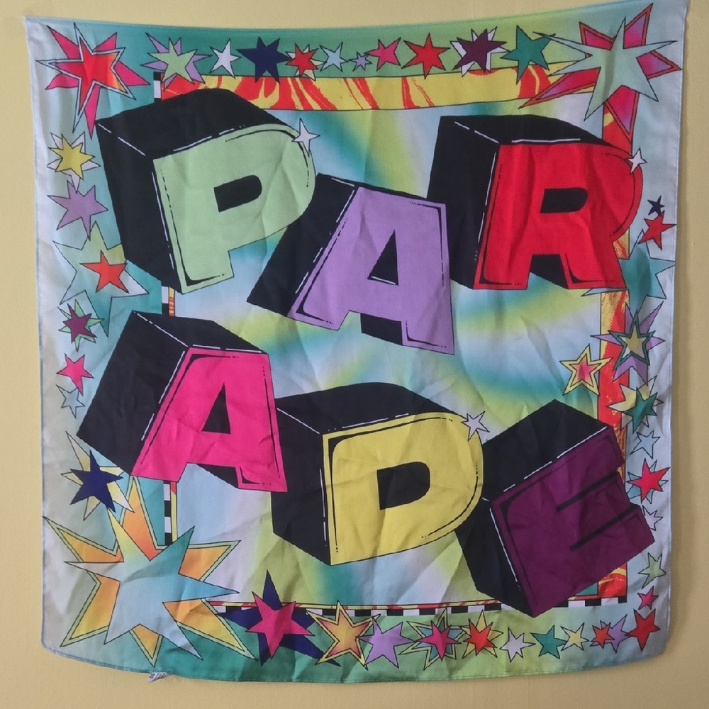 Vtg Parade Scarf